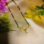 Classic Gold Mangalsutra with Elegant Pendant - Image 3