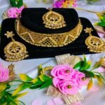 Royal Bridal Heavy Necklace Set – Premium Wedding Jewelry for Women - Image 4