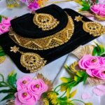 Royal Bridal Heavy Necklace Set – Premium Wedding Jewelry for Women - Image 5