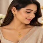 Elegant Party Wear Necklace Set - Image 2