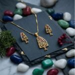 Designer Gold Plated Jewelry Set for Women