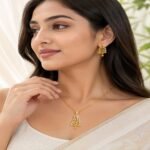Designer Gold Plated Jewelry Set for Women - Image 2