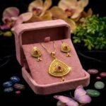 Lightweight Party Wear Pendant Set - Image 4