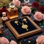 Stylish Gold Plated Jewelry Set for Women & Girls - Image 4