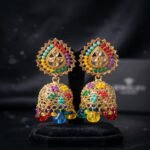 Premium Traditional Jhumka Earrings | Party Wear & Bridal Jewelry - Image 4