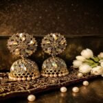 Statement Heavy Jhumka Earrings | Indian Ethnic Jewelry for Women - Image 2