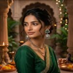 Luxury Bridal Jhumka Earrings | Heavy Ethnic Earrings for Women - Image 4