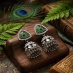 Luxury Bridal Jhumka Earrings | Heavy Ethnic Earrings for Women - Image 3