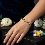 Wedding Special Gold-Tone Stone Bracelet for Women - Image 2