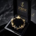 Traditional Black Stone Bracelet for Wedding & Festive Wear - Image 3