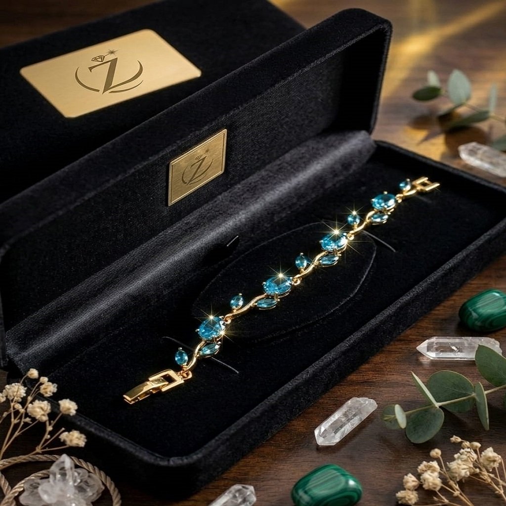 WhatsApp Image 2026-06-03 at 12.52.40 PM Premium Wedding & Party Wear Stone Bracelet - Image 1