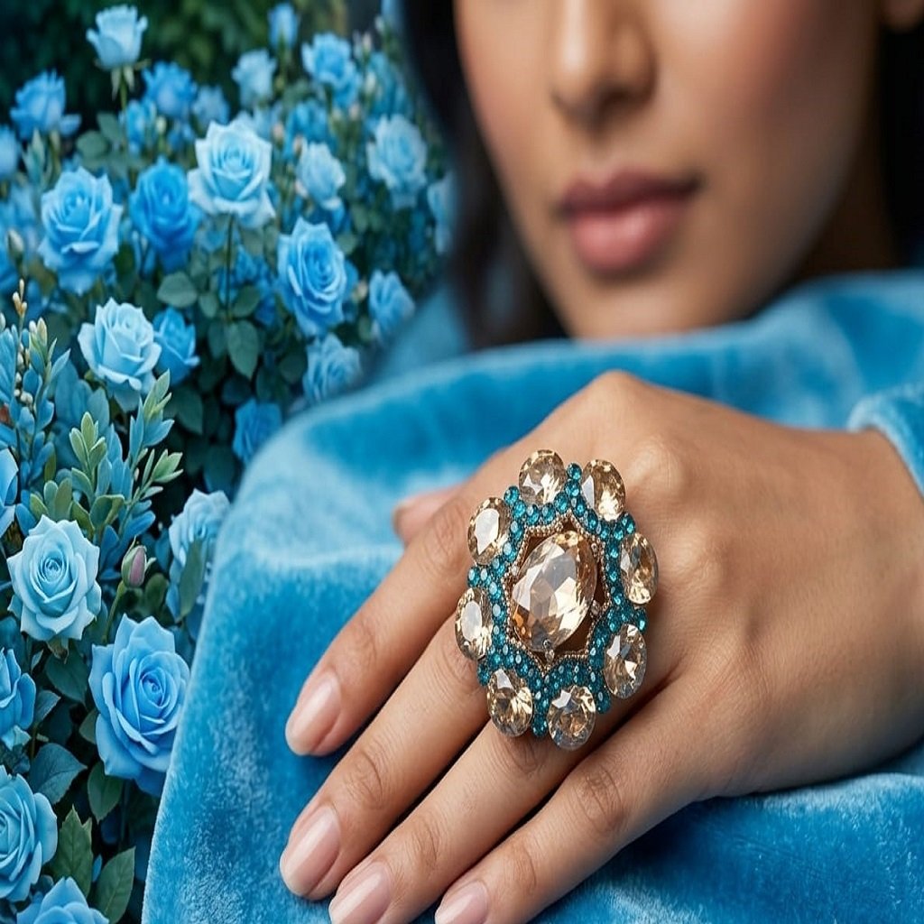 WhatsApp Image 2026-06-05 at 3.28.38 PM Premium Party Wear Ring for Girls | Trendy Jewellery Collection - Image 1