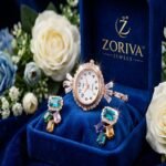 Luxury Premium Jewellery Watch & Earring Set for Women