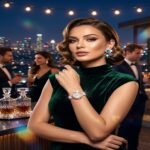 Luxury Premium Jewellery Watch & Earring Set for Women - Image 3