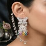 Oversized Long Earrings for Women | Wedding & Party Wear - Image 3