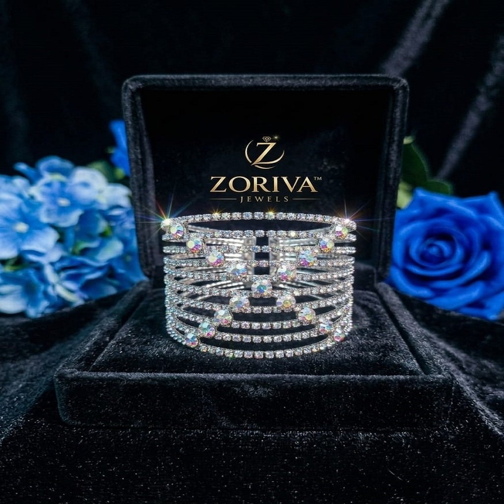 WhatsApp Image 2026-06-09 at 3.19.18 PM Premium Stone Studded Bracelet | Stylish Women's Accessory - Image 1