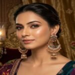 Big Size Kashmiri Jhumka for Women | Traditional Wedding & Party Wear Earrings - Image 3