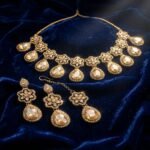 Premium Bridal Necklace Set with Earrings | Party Wear Jewellery - Image 3