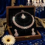 Luxury Bridal Crystal Necklace Set with Earrings for Women - Image 2