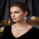 Elegant Crystal Stone Wedding Necklace Set for Brides - Image 5