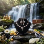 Elegant Crystal Stone Wedding Necklace Set for Brides - Image 3