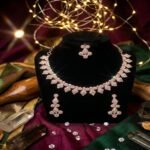 Premium Stone Bridal Jewelry Set for Wedding & Party Wear - Image 3