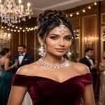 Premium Stone Bridal Jewelry Set for Wedding & Party Wear - Image 2