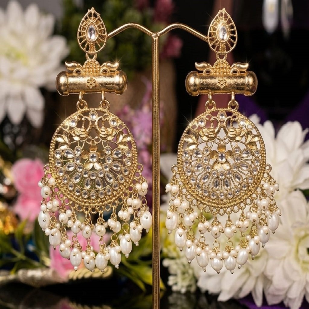 WhatsApp Image 2026-06-30 at 6.02.54 PM Big Size Party Wear Jhumka Collection – Elegant & Trendy Ethnic Earrings - Image 1