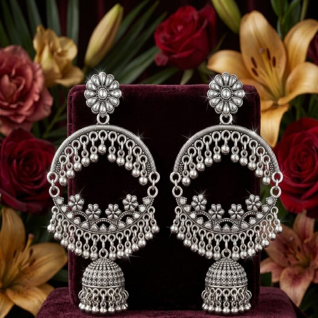WhatsApp Image 2026-06-30 at 6.40.00 PM Stylish Big Size Jhumkas – Trendy Party Wear Earrings Online - Image 1
