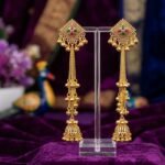 Heavy Look Big Size Kashmiri Jhumkas for Women | Fashion Jewelry Collection - Image 3