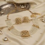 Choker Necklace Set with Matching Earrings - Image 2