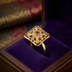 Trendy Statement Ring for Women | Micro Gold Plated Party Wear Collection